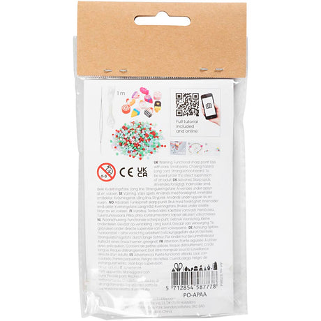 Creativ Company Mini Hobbyset Jewelry Pulsera elástica y anillo