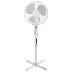 Ventilador sobre soporte 128 cm. blanco