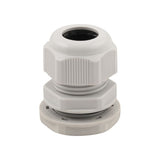 Prensaestopas m20 gris 10 piezas.