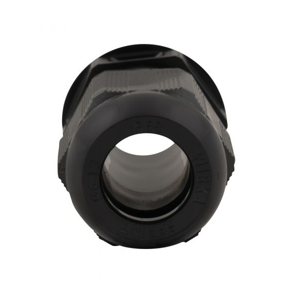 Prensaestopas m20 negro por pieza.