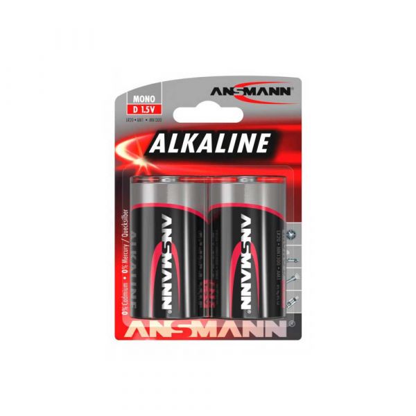 Pila alcalina lr20 2uds.