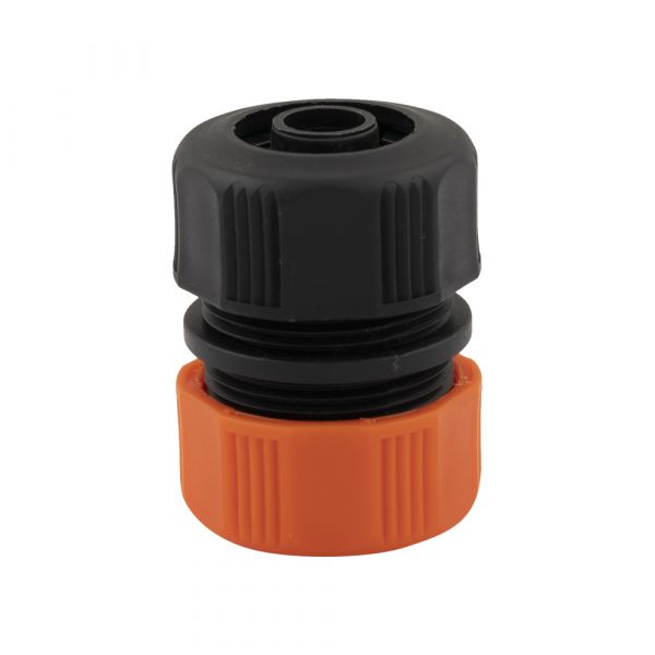 Conector de manguera de CA 1 2 pisos negros