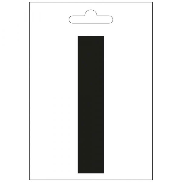 Letra náutica i negra 100 mm.