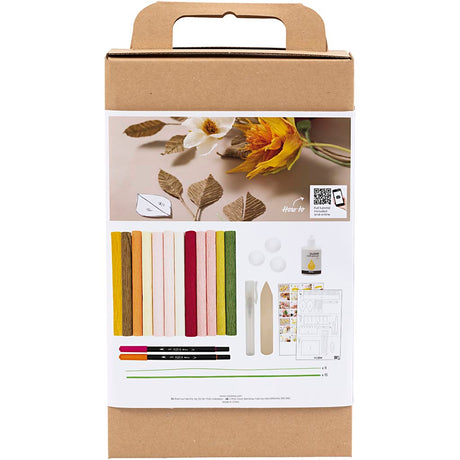 Creativ Company Hobbyset Crepe Paper Flowers Bouquet