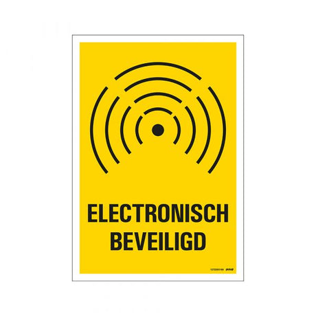Tablero asegurado electrónicamente - 230x330 mm.