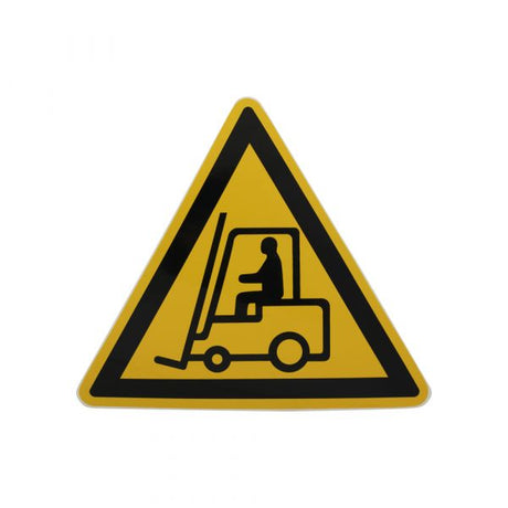 Adhesivo apto para carretilla elevadora - Triángulo de 200 mm.
