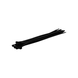 Topgear bridas para cables 300x8, 100 piezas negras