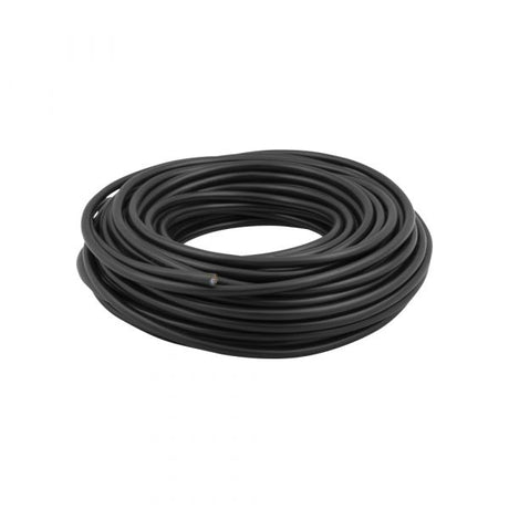 Cable doméstico Q-link - vmvs - capacidad de carga hasta 1200w - 2 x 0,75 mm - 20 m - negro