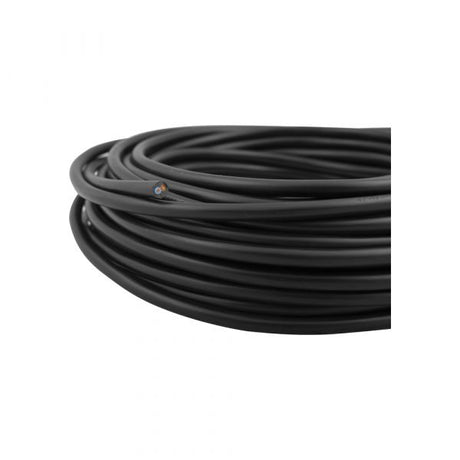 Cable doméstico Q-link - vmvs - capacidad de carga hasta 1200w - 2 x 0,75 mm - 20 m - negro