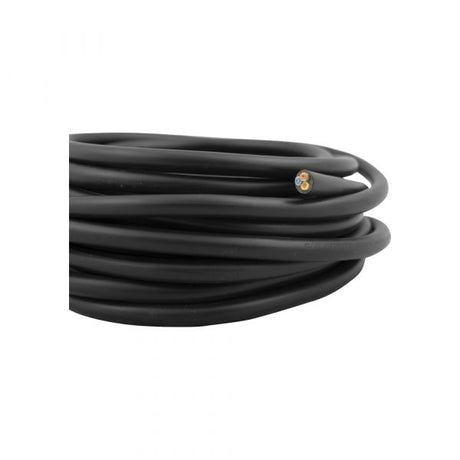 Cable doméstico 3x1,0 negro 5 metros