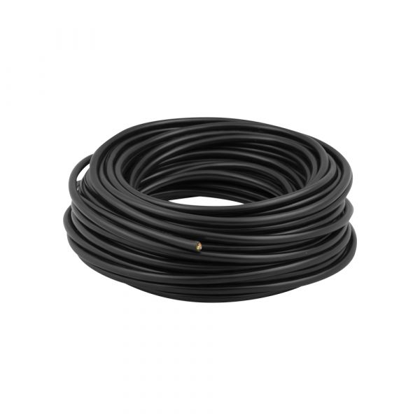 Cable doméstico Q-link 3x1.0 negro 25 metros.