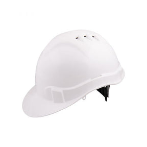 casco de seguridad blanco