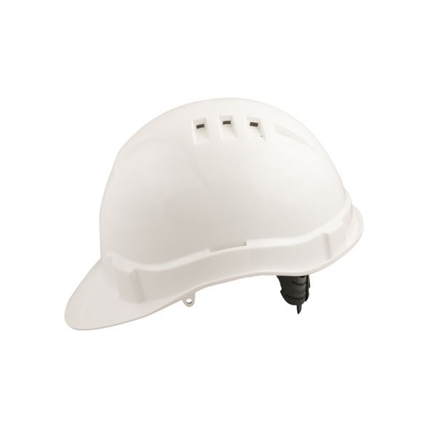 casco de seguridad blanco