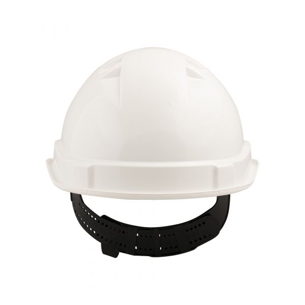 casco de seguridad blanco