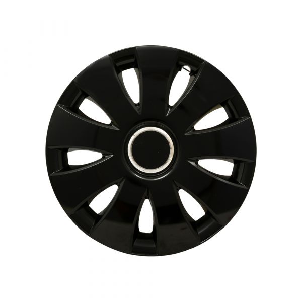 Tapacubos ac aura negro 16