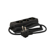Tcd 3v+ra 1,5 metros negro