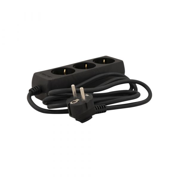 Tcd 3v+ra 1,5 metros negro
