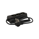 Tcd 3v+ra 1,5 metros negro