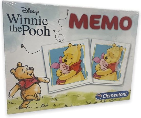 Clementoni juego de memoria winnie the pooh