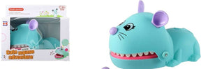 Juego de dientes con ratón mordedor verde