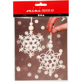Empresa creativa https: www.cchobby.nl creative-mini-kit-macrame-sneeuwflok-h-10-cm-1-doos