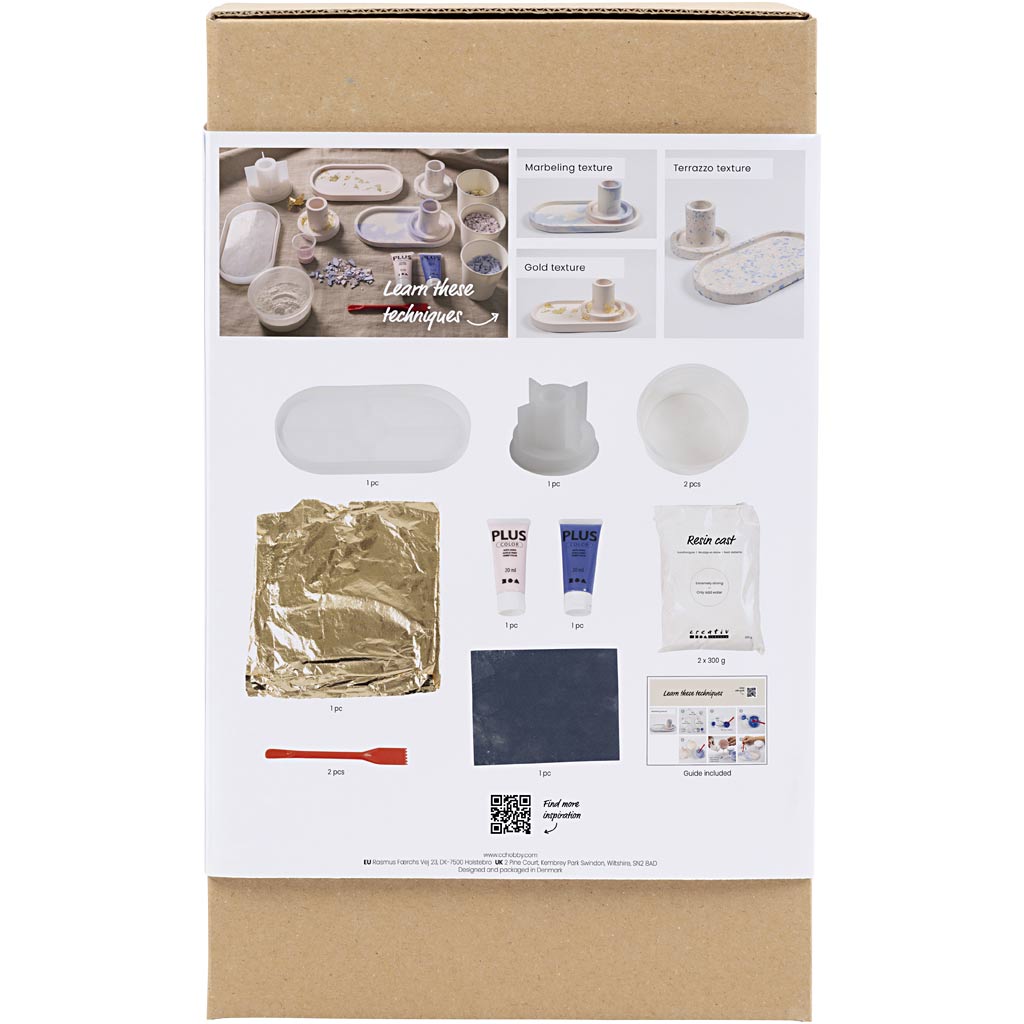 Iniciador de la compañía Creactiv Hobbyset Resina de fundición
