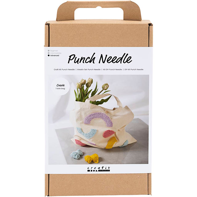 Creativ Company Hobbyset Punch Needle Spring Bag Spring