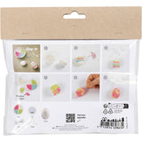 Creativ Company Mini Hobbyset Modelando huevo con cuentas, 2st.