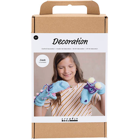 Empresa creativa https: www.cchobby.nl hobbyset-decoration-socksmonster-diverse-colors-1-box