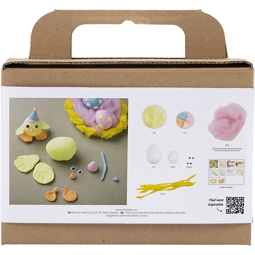 Empresa creativa https: www.cchobby.nl mini-hobbyset-boetseren-Easterproducts-lightblue-orange-pastel-pink-lightamarillo-1-box