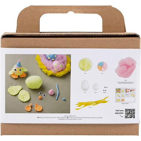 Empresa creativa https: www.cchobby.nl mini-hobbyset-boetseren-Easterproducts-lightblue-orange-pastel-pink-lightamarillo-1-box