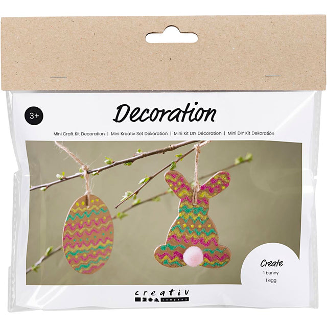 Creativ company mini hobby set decoración de figuras de Pascua