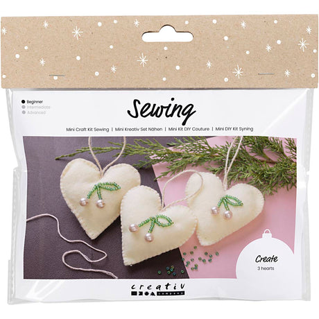 Empresa creativa https: www.cchobby.nl mini-hobbyset-sewing-hearts-off-white-1-doos
