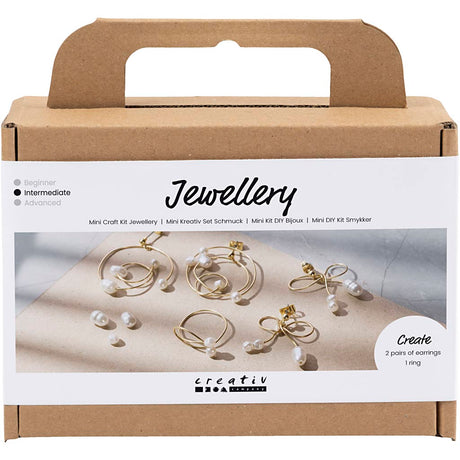 Empresa creativa https: www.cchobby.nl mini-hobbyset-jewelry-earrings-metal-wire-gold-filled-1-box