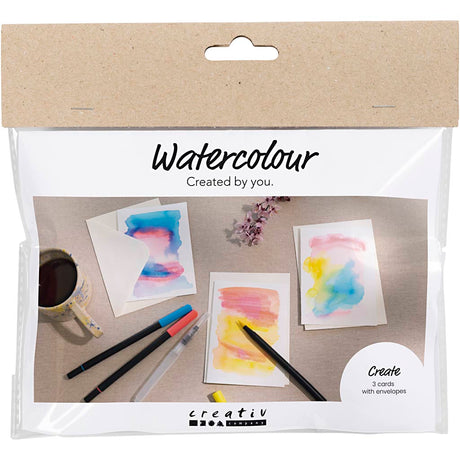 Empresa creativa https: www.cchobby.nl mini-hobbyset-watercolor-cards-and-sobres-1-box