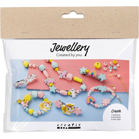 Empresa creativa https: www.cchobby.nl mini-hobbyset-jewelry-necklace-bracelets-earrings-light blue-light red-amarillo-1-box