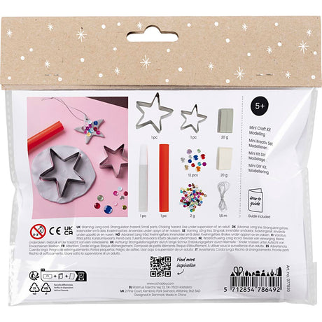 Empresa creativa https: www.cchobby.nl mini-hobbyset-boetseren-stars-zilver-wit-1-doos