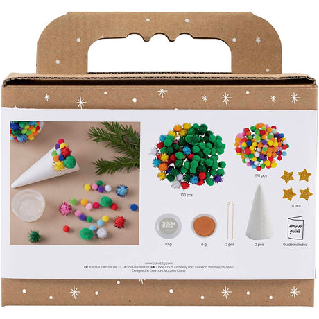 Empresa creativa https: www.cchobby.nl mini-hobbyset-decoration-christmas-tree-varios-colores-1-box