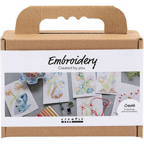 Empresa creativa https: www.cchobby.nl mini-hobbyset-bordados-pinturas-con-bordados-varios-colores-1-caja