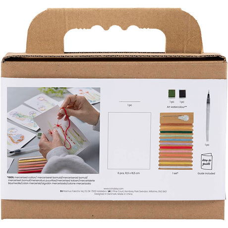 Empresa creativa https: www.cchobby.nl mini-hobbyset-bordados-pinturas-con-bordados-varios-colores-1-caja