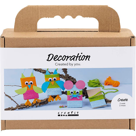 Empresa creativa https: www.cchobby.nl mini-hobbyset-decoration-mice-and-owls-varios-colores-1-box