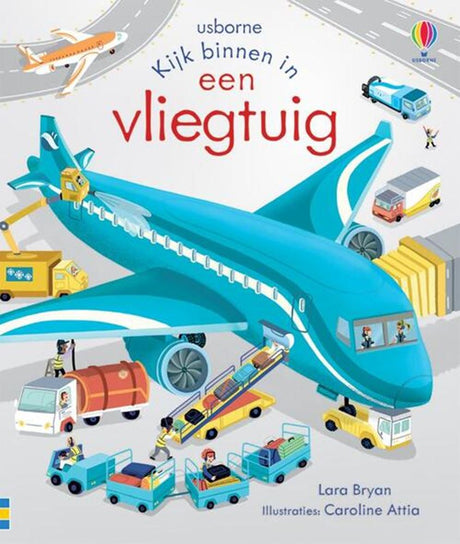 Los editores de Wpg miran el interior de un avión. 3+