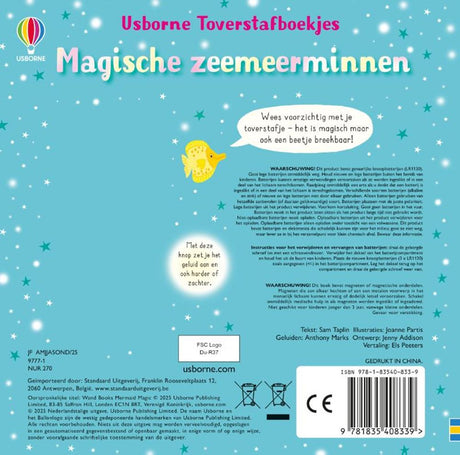 Libro sonoro: sirenas mágicas 3+