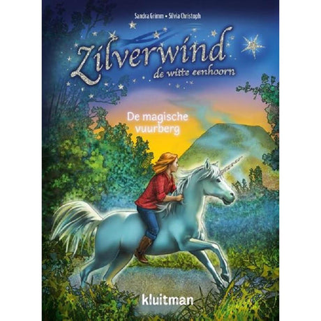 Kluitman silverwind el unicornio blanco - la mágica montaña de fuego