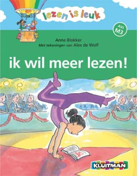 Leer a Kluitman es divertido. ¡Quiero leer más! avi-m3