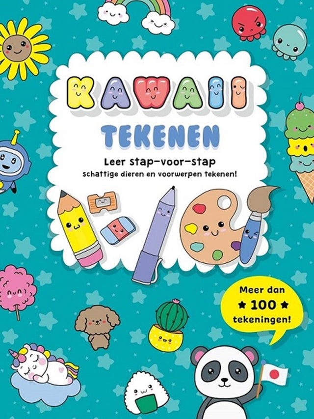 Dibujo kawaii de editoriales rebo. 3+