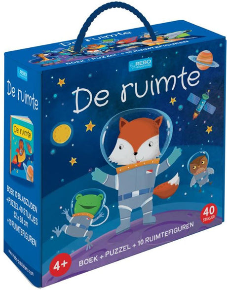 Rebo publica el rompecabezas y el libro espacial. 4+