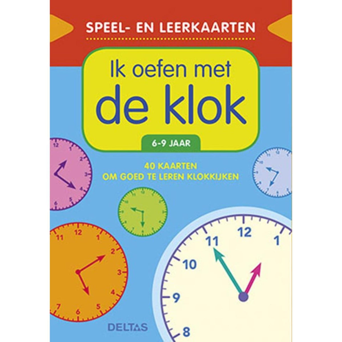 Deltas que practico con el reloj - juega y aprende cartas