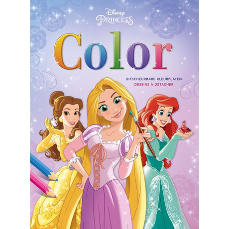 Deltas Disney Princess - libro para colorear - bloque con páginas para colorear desmontables