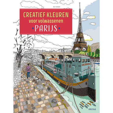 Coloración creativa deltas para adultos - París.